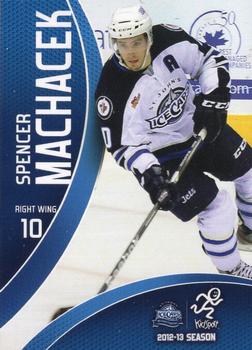 2012-13 Choice St. John's IceCaps (AHL) #NNO Spencer Machacek Front