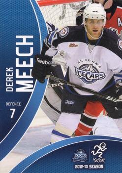 2012-13 Choice St. John's IceCaps (AHL) #NNO Derek Meech Front