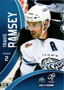 2012-13 Choice St. John's IceCaps (AHL) #NNO Travis Ramsey Front