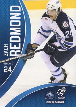 2012-13 Choice St. John's IceCaps (AHL) #NNO Zach Redmond Front
