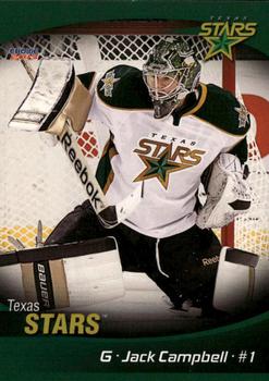 2012-13 Choice Texas Stars (AHL) #3 Jack Campbell Front