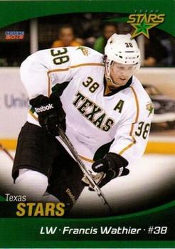 2012-13 Choice Texas Stars (AHL) #24 Francis Wathier Front