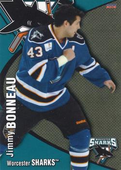 2012-13 Choice Worcester Sharks (AHL) #10 Jimmy Bonneau Front