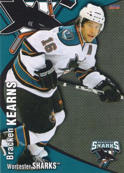 2012-13 Choice Worcester Sharks (AHL) #14 Bracken Kearns Front