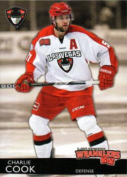 2012-13 Las Vegas Wranglers (ECHL) #NNO Charlie Cook Front