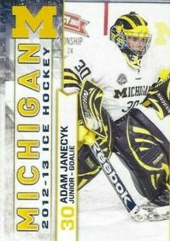 2012-13 Michigan Wolverines (NCAA) #NNO Adam Janecyk Front