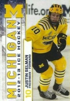 2012-13 Michigan Wolverines (NCAA) #NNO Justin Selman Front