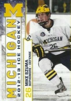2012-13 Michigan Wolverines (NCAA) #NNO Michael Szuma Front