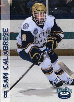 2012-13 Notre Dame Fighting Irish (NCAA) #5 Sam Calabrese Front