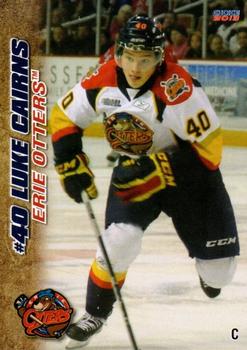 2012-13 Choice Erie Otters (OHL) #5 Luke Cairns Front