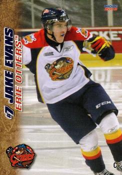2012-13 Choice Erie Otters (OHL) #9 Jake Evans Front