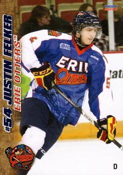 2012-13 Choice Erie Otters (OHL) #10 Justin Felker Front