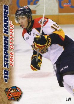 2012-13 Choice Erie Otters (OHL) #13 Stephen Harper Front