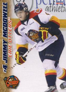 2012-13 Choice Erie Otters (OHL) #17 Jimmy McDowell Front