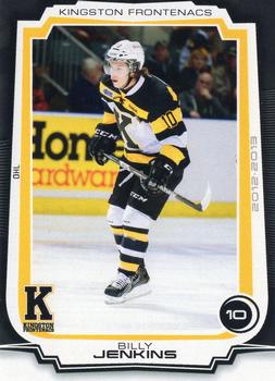 2012-13 Extreme Kingston Frontenacs (OHL) #17 Billy Jenkins Front