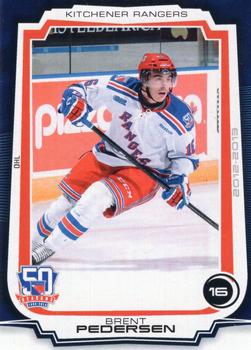 2012-13 Extreme Kitchener Rangers (OHL) #7 Brent Pedersen Front