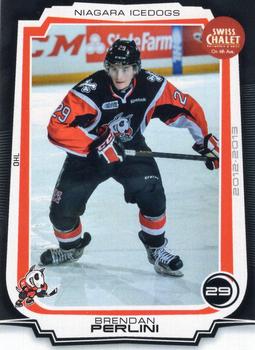 2012-13 Extreme Niagara IceDogs (OHL) #4 Brendan Perlini Front