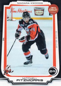 2012-13 Extreme Niagara IceDogs (OHL) #9 Mitchell Fitzmorris Front