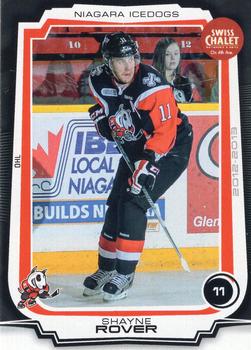 2012-13 Extreme Niagara IceDogs (OHL) #19 Shayne Rover Front