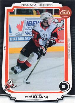 2012-13 Extreme Niagara IceDogs (OHL) #26 Jesse Graham Front