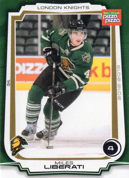 2012-13 Extreme London Knights (OHL) #4 Miles Liberati Front