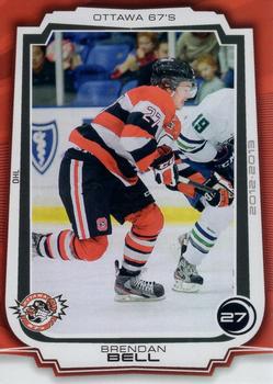 2012-13 Extreme Ottawa 67's (OHL) #5 Brendan Bell Front