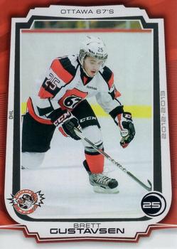2012-13 Extreme Ottawa 67's (OHL) #7 Brett Gustavsen Front