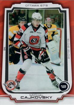 2012-13 Extreme Ottawa 67's (OHL) #15 Michal Cajkovsky Front