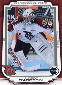 2012-13 Extreme Peterborough Petes (OHL) #2 Andrew D'Agostini Front