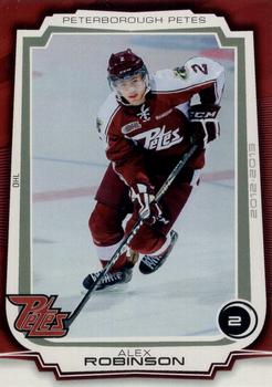 2012-13 Extreme Peterborough Petes (OHL) #7 Alex Robinson Front