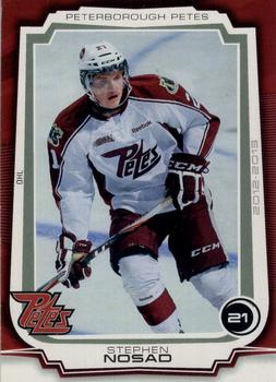 2012-13 Extreme Peterborough Petes (OHL) #12 Stephen Nosad Front