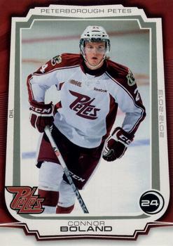 2012-13 Extreme Peterborough Petes (OHL) #24 Connor Boland Front