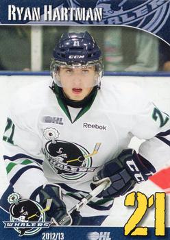 2012-13 BD's Mongolian Grill Plymouth Whalers (OHL) #5 Ryan Hartman Front