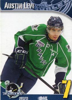 2012-13 BD's Mongolian Grill Plymouth Whalers (OHL) #8 Austin Levi Front