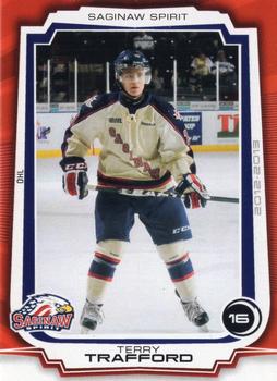 2012-13 Extreme Saginaw Spirit (OHL) #17 Terry Trafford Front