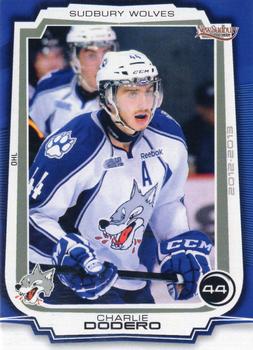 2012-13 Extreme Sudbury Wolves (OHL) #6 Charlie Dodero Front