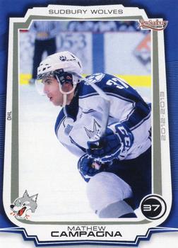 2012-13 Extreme Sudbury Wolves (OHL) #7 Mathew Campagna Front