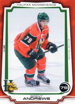 2012-13 Extreme Halifax Mooseheads (QMJHL) #3 Brent Andrews Front