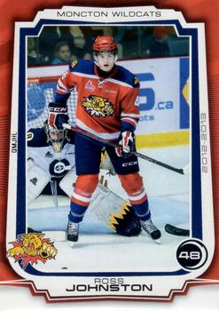 2012-13 Extreme Moncton Wildcats (QMJHL) #6 Ross Johnston Front