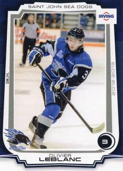 2012-13 Extreme Saint John Sea Dogs (QMJHL) #23 Olivier Leblanc Front