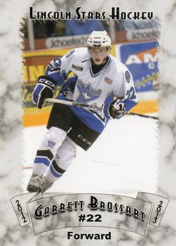 2012-13 Blueline Booster Club Lincoln Stars (USHL) #19 Garrett Brossart Front