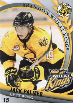 2012-13 Canadian Tire Brandon Wheat Kings (WHL) #NNO Jack Palmer Front