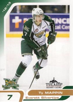 2012-13 Grandstand Everett Silvertips (WHL) #NNO Ty Mappin Front