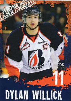 2012-13 Kamloops Blazers (WHL) #NNO Dylan Willick Front