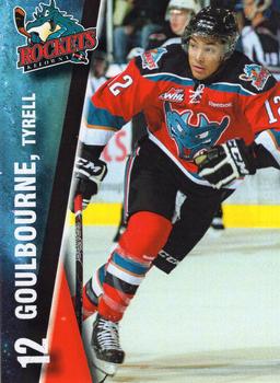 2012-13 Kelowna Rockets (WHL) #NNO Tyrell Goulbourne Front