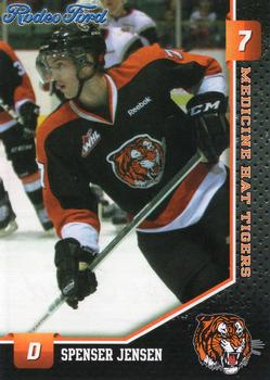 2012-13 Medicine Hat Tigers (WHL) #NNO Spenser Jensen Front