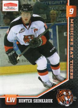2012-13 Medicine Hat Tigers (WHL) #NNO Hunter Shinkaruk Front