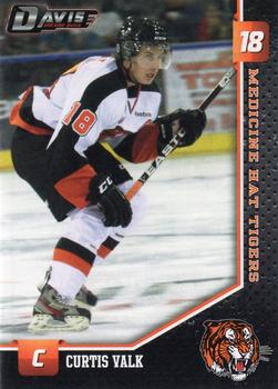 2012-13 Medicine Hat Tigers (WHL) #NNO Curtis Valk Front