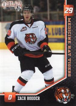 2012-13 Medicine Hat Tigers (WHL) #NNO Zach Hodder Front