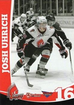 2012-13 Moose Jaw Warriors (WHL) #NNO Josh Uhrich Front